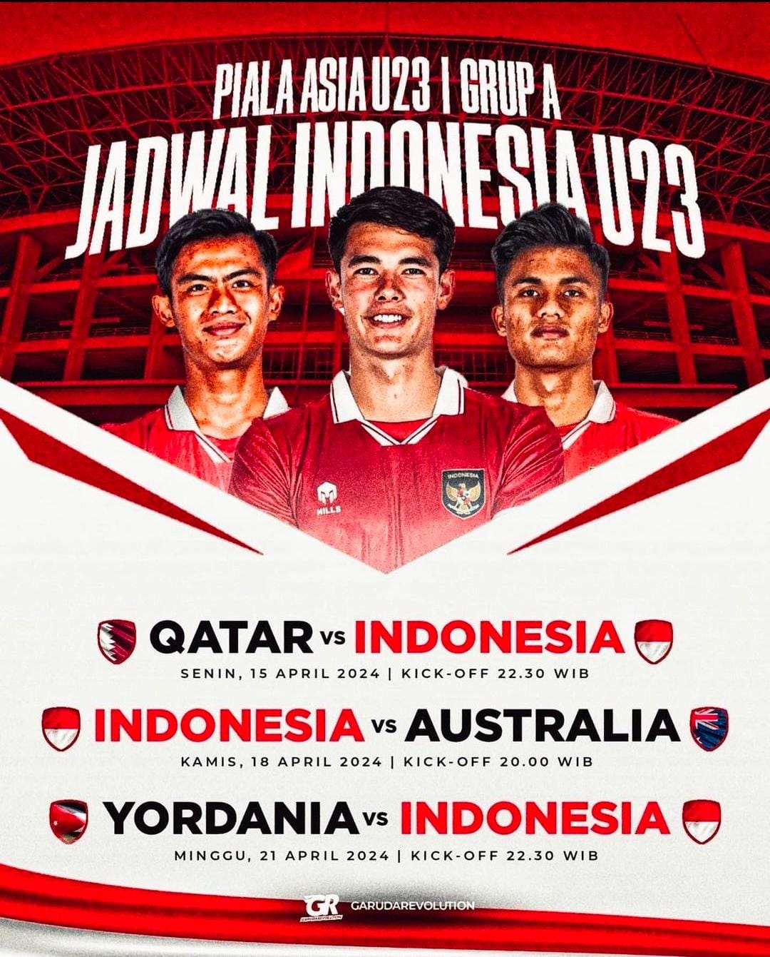 Persiapan Timnas U-23 Menghadapi Piala Asia U-23