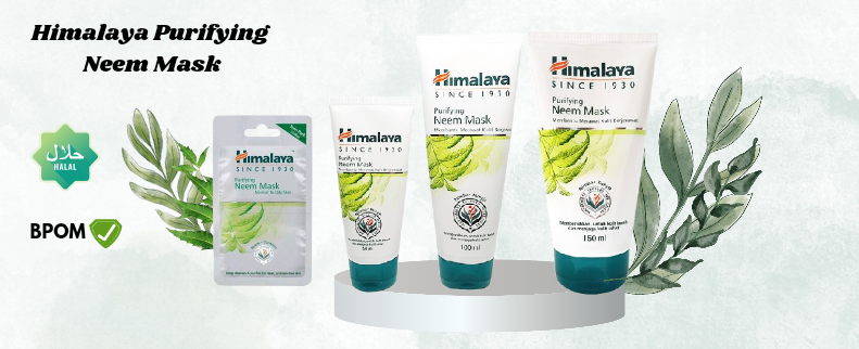 Himalaya Purifying Neem Mask, Masker Alami Atasi Kulit Berjerawat.