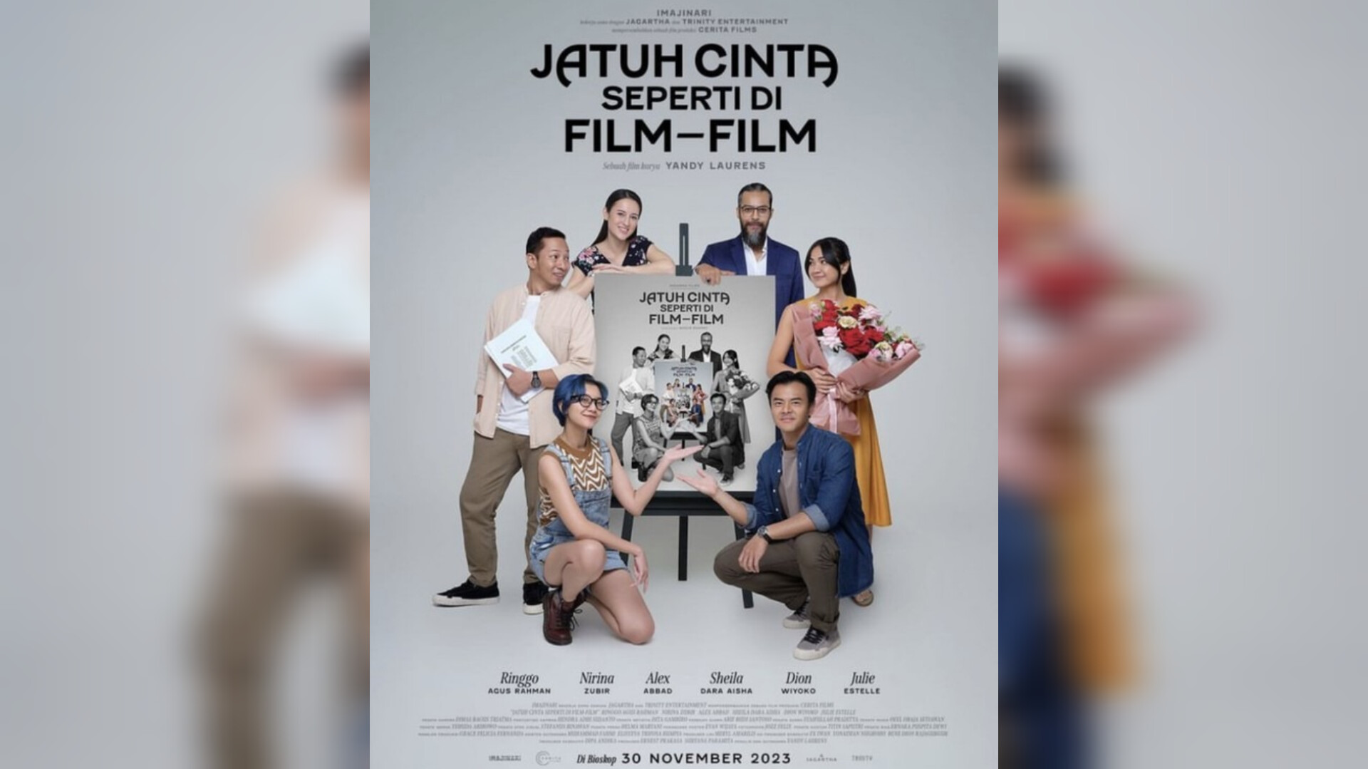 Kalahkan Pesaing Kuat, Jatuh Cinta Seperti di Film-film Raih Film Terbaik Piala Citra 2024