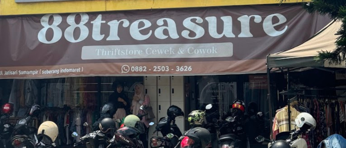 Thrift Shop Murah Meriah, 88 Treasure Penuhi Kebutuhan Fashion Pria dan Wanita