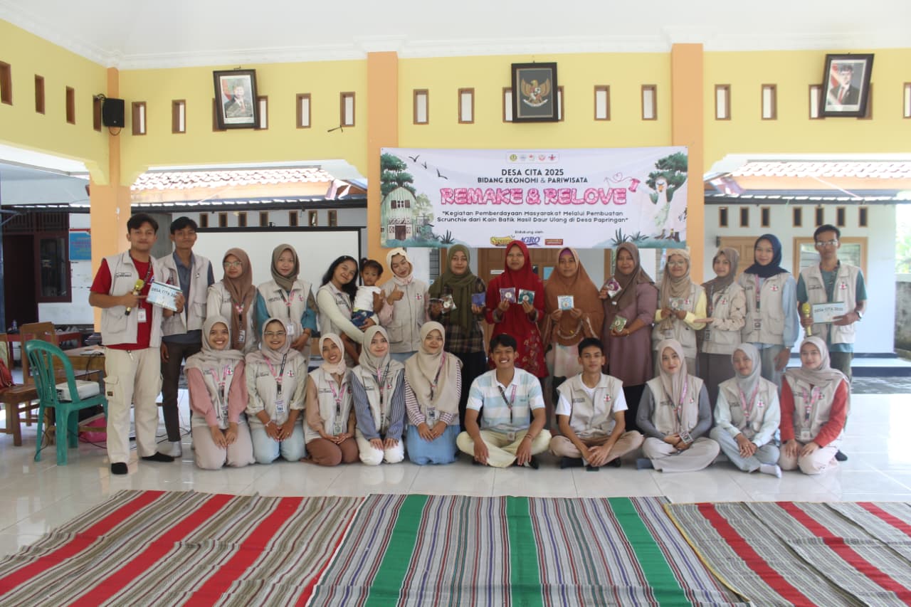 Dari Kain Bekas Jadi Berkelas, Desa Cita Dorong Ekonomi Kreatif Warga Papringan