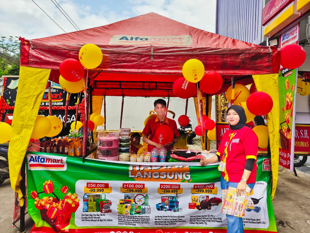 Alfamart Hadir di Jalan H.R. Boenyamin, Tawarkan            Promo Besar-Besaran