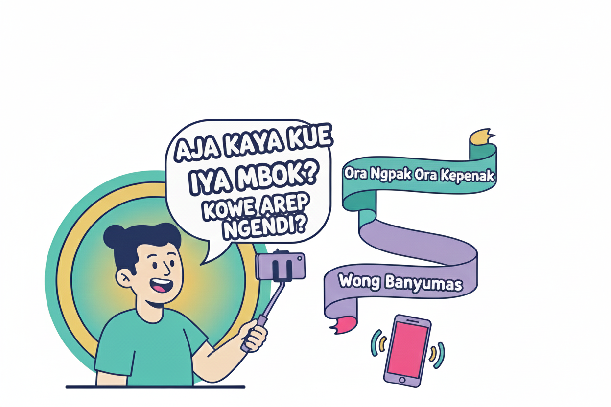 Bahasa Ngapak: Dari Dialek Khas Jadi Simbol Kebanggaan Masyarakat Banyumas