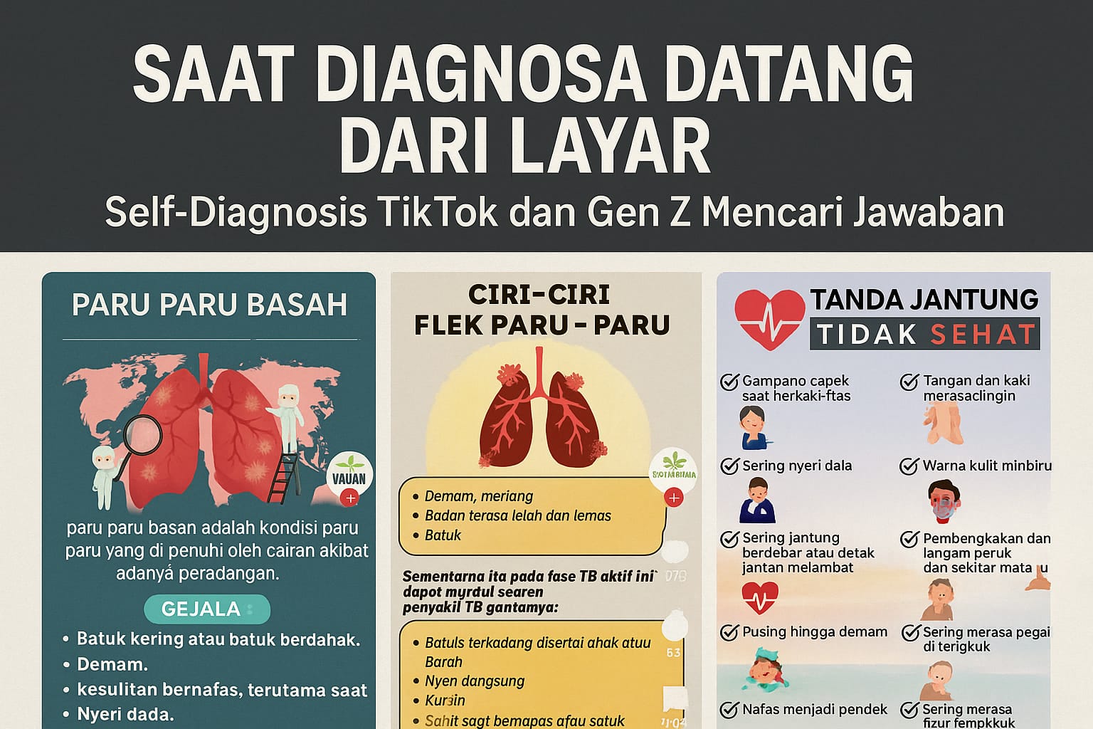 Saat Diagnosa Datang dari Layar: Self-Diagnosis TikTok dan Gen Z yang Mencari Jawaban