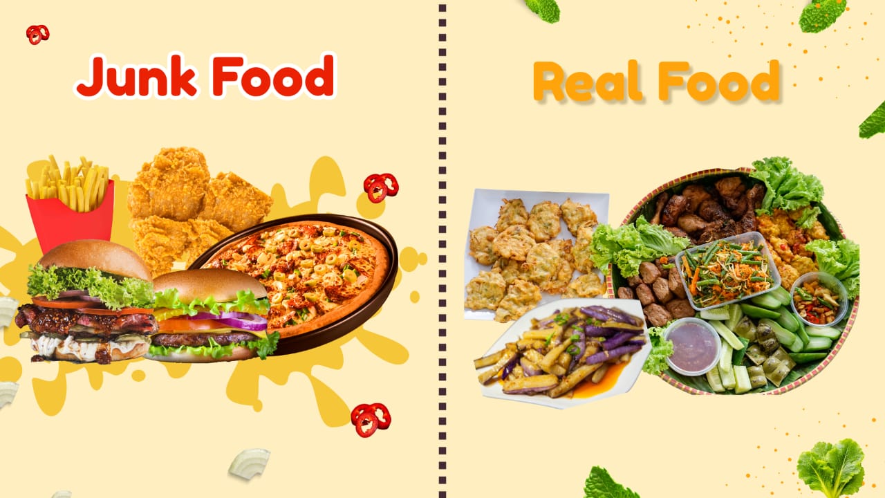 Junk Food vs Real Food: Mahasiswa Dihadapkan Pilihan Menjaga Kesehatan dan Produktivitas