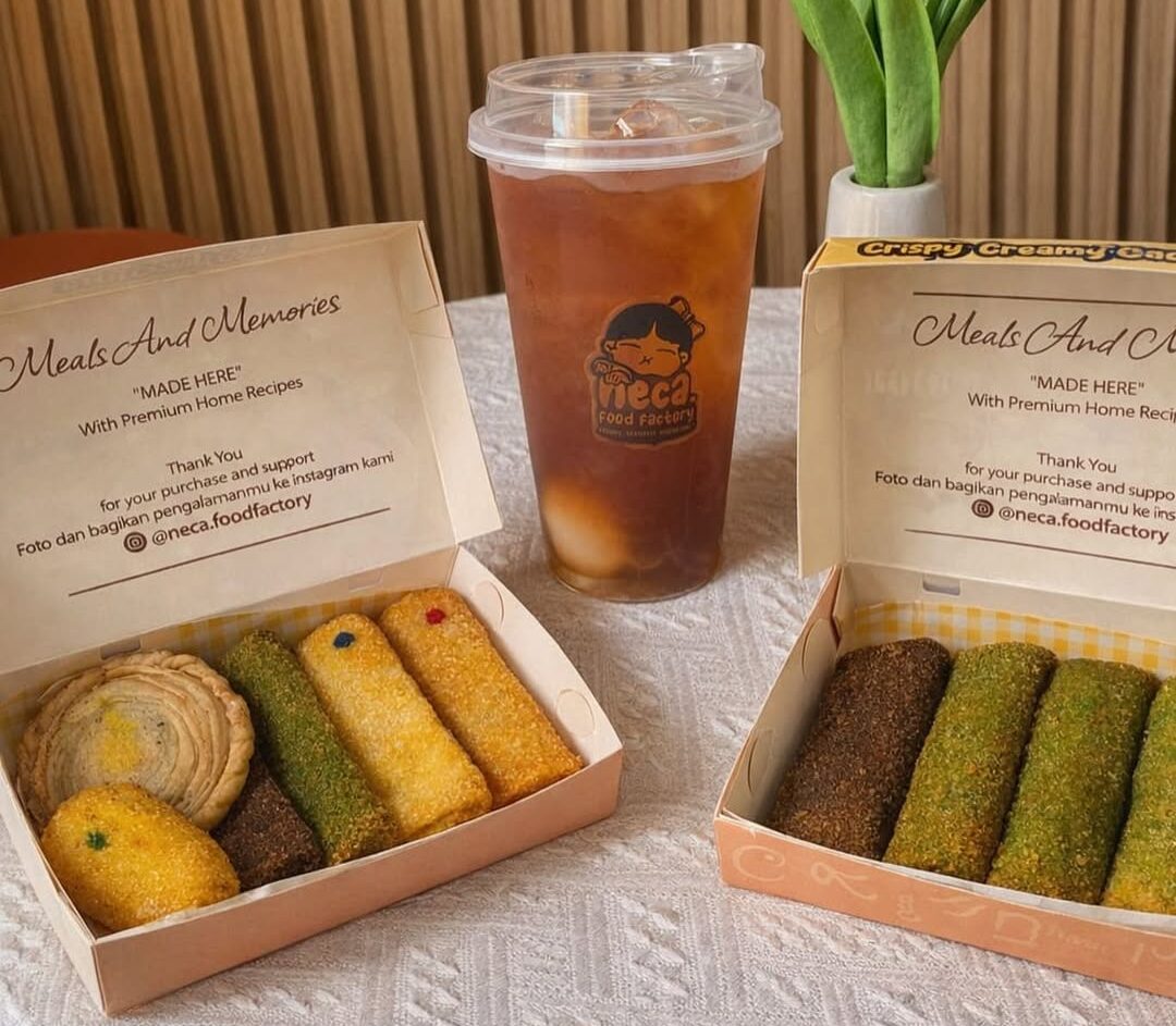 Sudah Jualan Sebelum Viral, Kini Risol Neca Foodfactory Ludes Tiap Hari